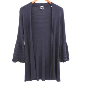 Missoni Purple Knit Open‎ Front Cardigan